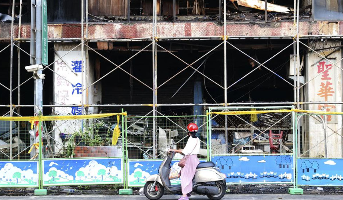 Officials seek cause of Taiwan building fire that killed 46